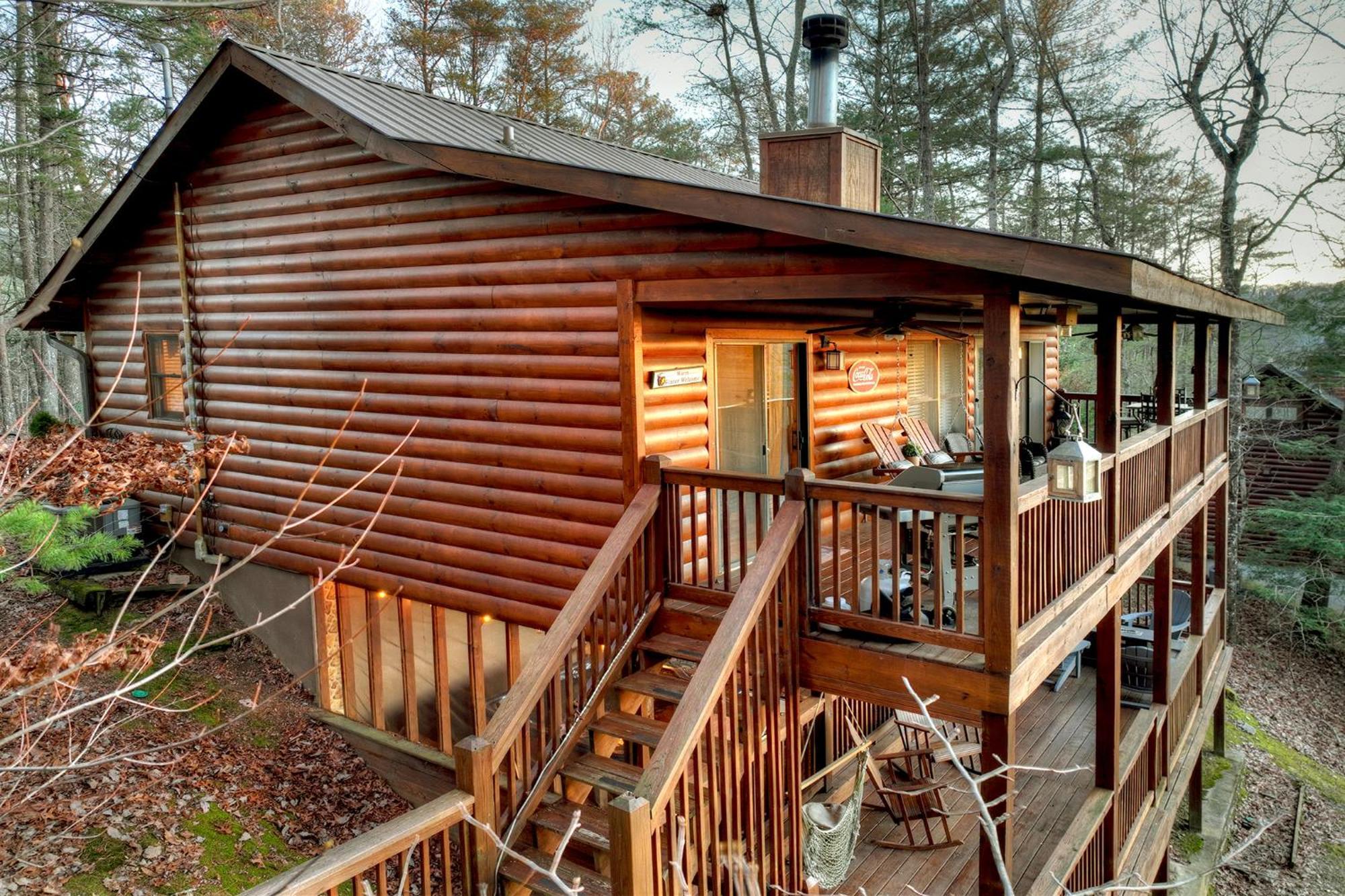Talking Leaves Hot Tub Firepit And Comfy King Beds Ellijay Exterior foto